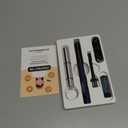 Ear Wax Removal Tool Camera, Ear Cleaner with Camera, Ear Cleaning Kit 1296P HD Ear Scope, 6 LED Lights and 12 Ear Picks, Earwax Removal with Otoscope to Earify Earwax for iOS and Android