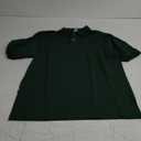 Jerzees Men's Short Sleeve Polo Shirts, Cotton Blend, Two Button Closure, Regular Fit, Sizes S-5x (Medium, Forest Green - Dri-power)