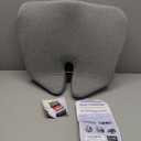 C CUSHION LAB Patented Pressure Relief Seat Cushion for Long Sitting Hours on Office/Home Chair, Car, Wheelchair - Extra-Dense Memory Foam for Hip, Tailbone, Coccyx, Sciatica - Light Grey (Gray)