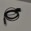 Amazon Basics HDMI to VGA Cable, 1080P, Gold-Plated, 6 Feet, Black