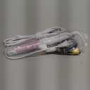 Europe Travel Curling Iron Mini: Dual Voltage Curling Iron for Traveling - Mini Travel Curling Irons 1 Inch with US Plug,Purple 390 for Fine/Damaged Short Hair