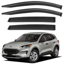 Window Visors Rain Guards for 2020-2025 Ford Escape, Out-Channel Window Vent Wind Deflectors Visors Shades for 20-25 Escape(Not for Active)