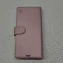 Wallet Case for iPhone 16 Pro Max 6.9", RFID Blocking Credit Card Holder, PU Leather Folio Flip Kickstand Protective Shockproof Cover for Apple 16 pro Max (Pink)