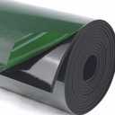 HooTown Adhesive Solid Rubber Strips, 12” Wide x 1/16" Thick x 36" Long Self Neoprene Rubber Sheets Rolls with Adhesive Backing for DIY Gaskets, Pads, Sealing, Liner, Weather Striping, Seals, Crafts
