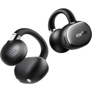 EarFun Clip 2 Open Ear Earbuds, Clip On Headphones, LDAC, Hi-Res Audio, 12mm Titanium Driver, 4 Mics AI Clear Call, AI Translation Earbuds, Secure Fit, 40H Playtime, Bluetooth 6.0 for Running, Workout