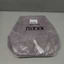 KKXIU Fashion Small Synthetic Leather Backpack Purse For Women and Ladies with Tassel (Wine Red) (Medium)