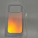 LONLI Hue for iPhone 17 Pro Case  Dynamic PrismGlow Holographic Iridescent Phone Cover, Slim Shock-Absorbing Protection, Cute Aesthetic Case for Women & Girls