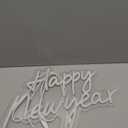 KatchOn, Happy New Year Neon Sign - 16x11 Inch | Happy New Year Led Neon Sign for New Years Decorations 2026 | NYE Lighted Sign, New Years Eve Party Supplies 2026 | New Year Light Up Sign (Off White)