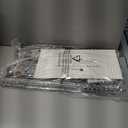 Pull-Out Trash Can for Cabinet - 12 Gal / 48 qt  Heavy-Duty Chrome, Smooth Slide with Trash Bag Storage  Fits 13" Cabinet Opening (Bin Not Included)