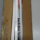 Over The Table Rod Stand with Clamps, Adjustable Table Arch Stand, 42-102'' Length, 35-55'' Height, Balloon Table Stand, Decorated Flower Arch for Party Birthday Wedding Halloween Christmas, White (Longer Version)