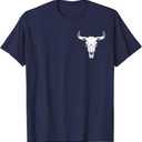 Funny Quote if Genders Confuse You Go Milk a Bull Vintage T-Shirt (X-Large, Blue)