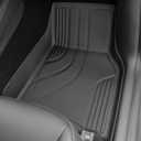 SUPER LINER 2021-2025 Tesla Model Y Floor Mats 6-Piece Set | Eco-Friendly TPE All-Weather Protection | Waterproof Anti-Slip Front/Rear & Trunk Liners | Custom Fit 5-Seater (Not for 7-Seat & Juniper)