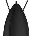 Generic Portable Mini Air Purifier Necklace with Negative Ions, Hanging Design for Outdoor Home & Kitchen Clean Air (Black)