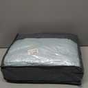 chovy Kids Girls Faux Fur Sky Blue Comforter Sets Twin/Full - 3PC Bed Set Skin Friendly Soft Warm Comfortable Classical Rabbit Plush Velvet Flannel Fluffy Fuzzy BeddingComforter x 1 Pillowcases x 2