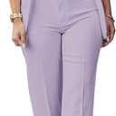 HuiSiFang Womens Fall Fashion 2 Piece Blazer Sets Open Front Blazers and Slim Fit Pants Suits Set XL