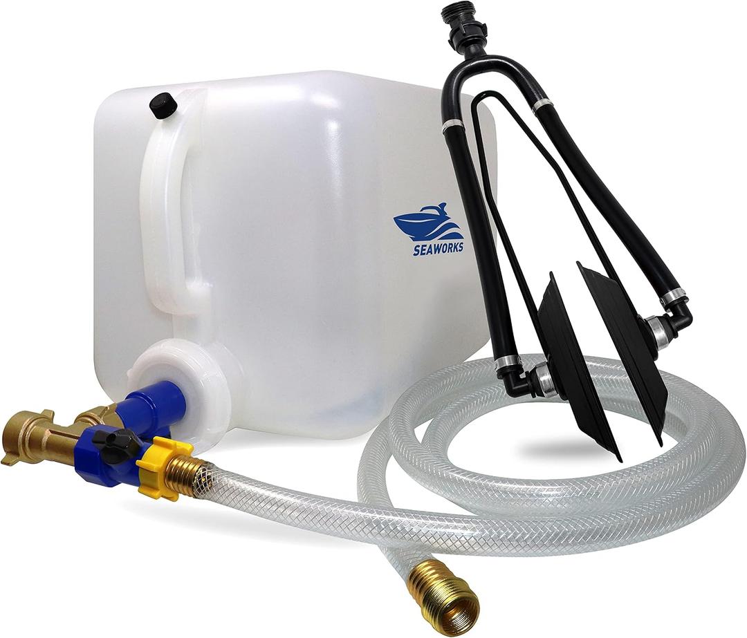 Boat Winterizer Gravity Motor Cleaning Kit, Style: Deluxe Kit
