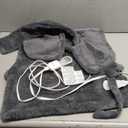 Bedsure Full Body Heating Pad for Back - Valentine Birthday Gifts for Seniors Women Mom, Wrap Electric Heated Pad for Neck and Shoulders, Fast Heating Large 24"x34", ETL Certified, Grey