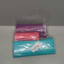 300 Pcs Thank You Bags for Business Small, 3 Sizes Plastic Shopping Bags for Small Business, Thank You Gift Bag Bulk with Handles for Retail Stores Packaging Wholesale Goodie Boutique Clothes Bags (Blue Purple Pink-1)