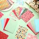 63 Sets Valentine Saint Patrick's Day Easter Cards with Envelopes Bulk Colorful Heart Rabbit Egg Four Leaf Clover Valentines Day Card 4 x 5 Inch Gift Heartfelt Greeting Cards with 9 Design (Multicolored)