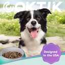 COKTIK Dog Bowl, Insulated Stainless Steel Food Bowls for Dogs & Cats, Non-Slip Dog Bowls Water Bowl Large Breed, Easy to Clean, Durable and Dishwasher Safe (64oz, White)