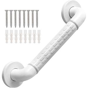Grab Bars Anti Slip Shower Handle Bathroom Grab Bar Hand Rail Support Assist Bath Handles Bathroom Balance Bars for Handicap Elderly Injury (30*8cm)