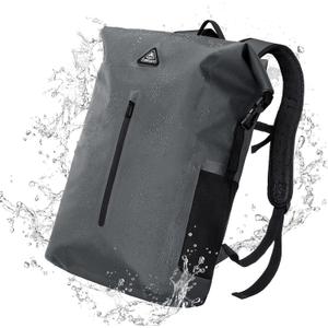 Haimont Dry Backpack Waterproof TPU Bag 30L, Lightweight Roll Top Dry Bag with Laptop Pocket for Kayaking, Boating, Rafting