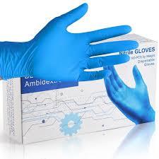 PEIPU Disposable Gloves, Powder Free, Cleaning Service Gloves, Latex Free, 100 PCS Medium