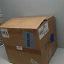 Headlight Assembly with LED DRL Compatible with GMC Sierra 2014-2018 1500 | 2015-2019 2500HD/3500HD Base/Denali/SLE/SLT, Headlamp Replacement with LED DRL, with Bulbs, Chrome Housing Amber Reflector