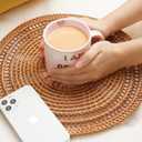 80th Birthday Gifts for Women - Funny Gag Turning 80 Plus Years Old Birthday Gift Ideas for Grandma, Mom, Sister, Wife, Best Friends, Retired Coworkers - Pink Marble Mug, Ceramic 11.5oz Coffee Cup