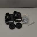 Universal Roller Skid Snow Thrower Shoes | 490-241-0038 Snow Blower Skid Shoes W/Hardware, for Craftsman, MTD, Cub Cadet, Fits Most 2-Stage and 3-Stage Snow Thrower Snowblowers