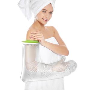Waterproof Full Arm Cast Covers for Shower Adult,Soft Comfortable Cast Protector for Shower Arm,Reusable Cast Protector Shower Sleeve Come with a Small Clothes Rack for Wounded Wrist Hand