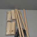 Pozico Cat/Dog Bed Hammock Cat Bed, Wooden Dog Elevated Indoor Outdoor Beds, Raised Cat Cots Furniture Pet Bed Puppy Bed Portable Breathable Mesh Cat Beds for Small Animals-Black Diamond