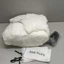 14 Ft by 7.5 Ft Large Christmas Inflatables Snowman Outdoor Decorations Build-in Rotating Colorful Light, Huge Snowman Inflatable with Christmas Tree & Hat Blow Up Yard Decor for Lawn Garden Outside