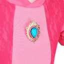 Pink Princess Costume for Girls Halloween Party Dress with Accessories, 150