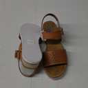Skechers Women's Desert Kiss - Sunny Flair Sandal (9.5, Luggage)