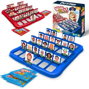 Classic Character Guessing Board Game for Kids Ages 3 and Up  Who is It?  Two-Player Logic Deduction Game to Boost Cognitive Skills, Family Fun  Travel Friendly Educational Toy