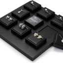 PU Leather Necklace Jewelry Stand Bracelet Display Holder Showcase Display Block Jewellry Storage Stand for Shows (Black)