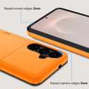Qinmay Compatible with Samsung Galaxy S26+ / S26 Plus Case Wallet,Built-in Card Holder,Dual Layer Shockproof Hidden Card Slot Slim Wallet Phone case for Galaxy S26 Plus 6.7"Orange