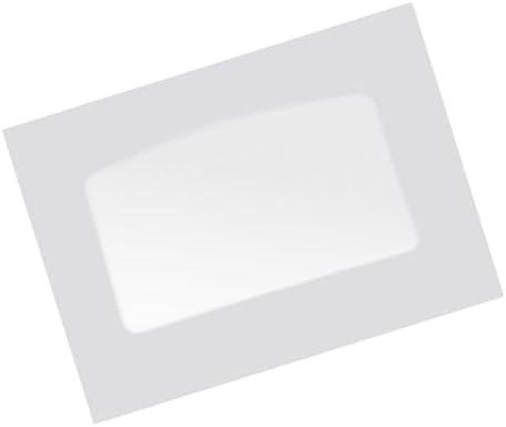 Upgrade WB56T10187 Oven Door Glass Outer Panel for GE Series/Stove/Oven, Replacement Oven Door Exterior Glass Panel, White