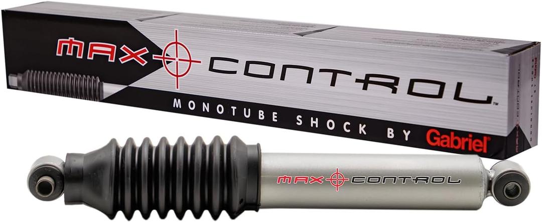 Gabriel 77609 Max Control Front Monotube Shock Absorber fits Cadillac Escalade; Chevrolet Astro AWD, Blazer 4WD, K1500, K2500, K3500, Tahoe 4WD; GMC K1500, K2500, K3500, Safari AWD, Yukon 4WD (Pack of 1)