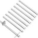 Plowo 67558 Burner Tubes Replacement for Weber Summit 660 670 Gas Grill Models, Grill Burner for Weber Summit Grill Parts, 8 Pack