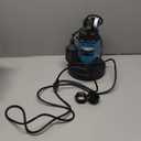 1/2HP Sump Pump 2980GPH Submersible Water Pump with Automatic Float Switch, Clean/Dirty Water Utility Pump for Pool Draining, Basement Flooding, Irrigation with 10ft Power Cord