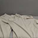 Aleumdr Two Piece Lounge Outfits Sweatsuits Matching Set for Women Fleece Half Zip Sweatshirt Oversized Pullover Wide Leg Sweatpants Tracksuit 2025 Fall Athletic Travel Clothing Beige S