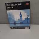 Ogfu Watercolor Paper Pad 9"x12", 140lb/300gsm Cold Press Water Color Paper Pad, Acid-Free Watercolor Paper for Beginners, Students, Art Class, Paper for Watercolor Painting, Drawing & Art Supplies.