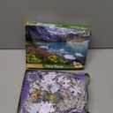 300 Piece Puzzle for Adults Ice Lake & Wildflower Jigsaw Puzzle  Scenic Nature Puzzle for Relaxation  Great Gift for Adults, Teens & Kids  Fun & Soothing Art  20.5 x 15 in