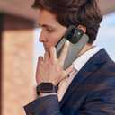 DJDUCK Designed for iPhone 16 Pro Max Case Wallet with Card Holder, [Magnetic Clasp Cover] [RFID Blocking Leather Protection] Shockproof Women Men Cases 6.9 Inch for Apple 16 Pro Max Grey