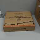 CHEERHOME PETS Sisal Cat Scratcher Ramp for Indoor Cats, 24.8" L Shape Scratching Post Climbing Vertical Cat Scratch Pad, Solid Wooden Cat Furniture(Medium)