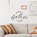 RoomMates RMK4576SCS Farmhouse Gather Peel and Stick Wall Decals , Black