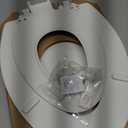 Mayfair NextStep2 Toilet Seat with Built-In Potty Training Seat, Slow-Close, Removable that will Never Loosen, Elongated, White