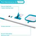 Intex 28002E Cleaning Maintenance Swimming Pool Kit with Vacuum, Surface Skimmer, and Telescoping Pole for Above Ground Pools (Pool Sold Separately)